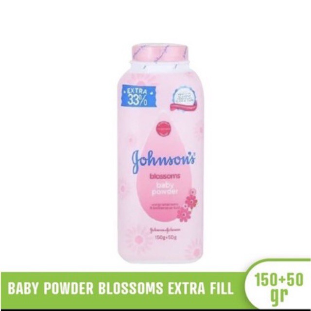 Johnson’s Baby Powder Blossom 150gr + 50gr - Johnson Bedak Bayi 200gr