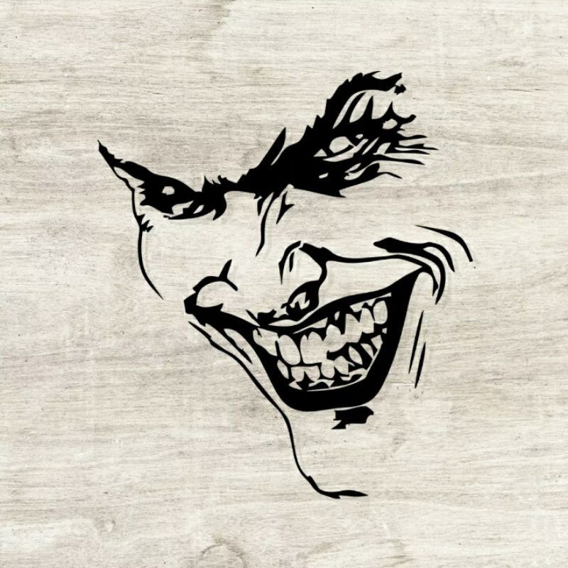 Stiker Joker / Cutting Sticker Joker / Stiker Joker termurah