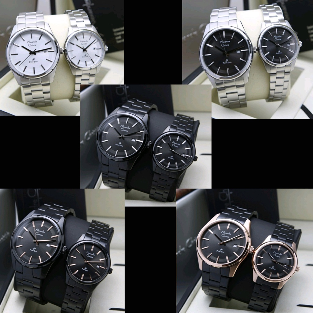 Alexandre Christie AC 1027 Jam Tangan Rante Original Garansi Resmi 1 Tahun