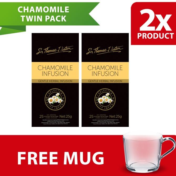 

[COD] Lipton Stl Enveloped Chamomile Twinpack Free Mug [COD]