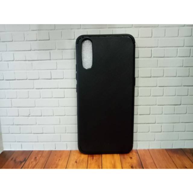 Case Tpu Cross Black Vivo Y12 2019