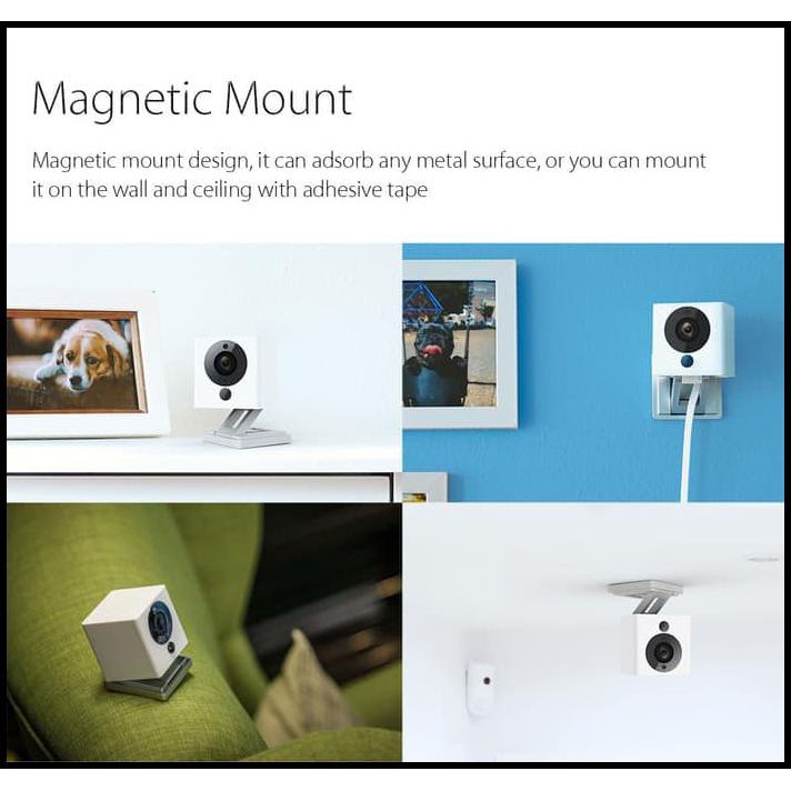 Xiaomi Xiaofang Small Squarebox Smart 1080P Ip Cctv Wifi Camera Kamera Pengintai Terlaris