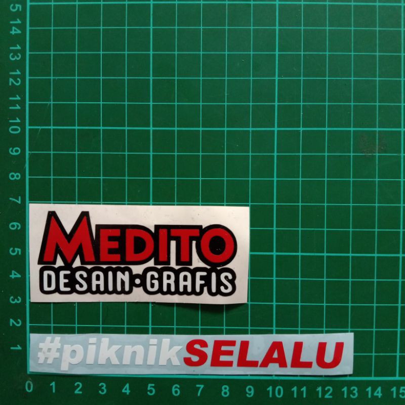 Sticker Cutting Piknik Selalu