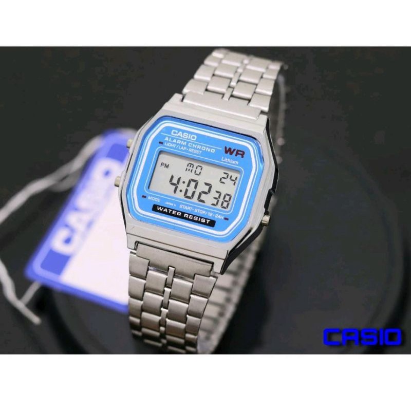 Jam Tangan_Casio_Pria Wanita Terlaris Stainliss