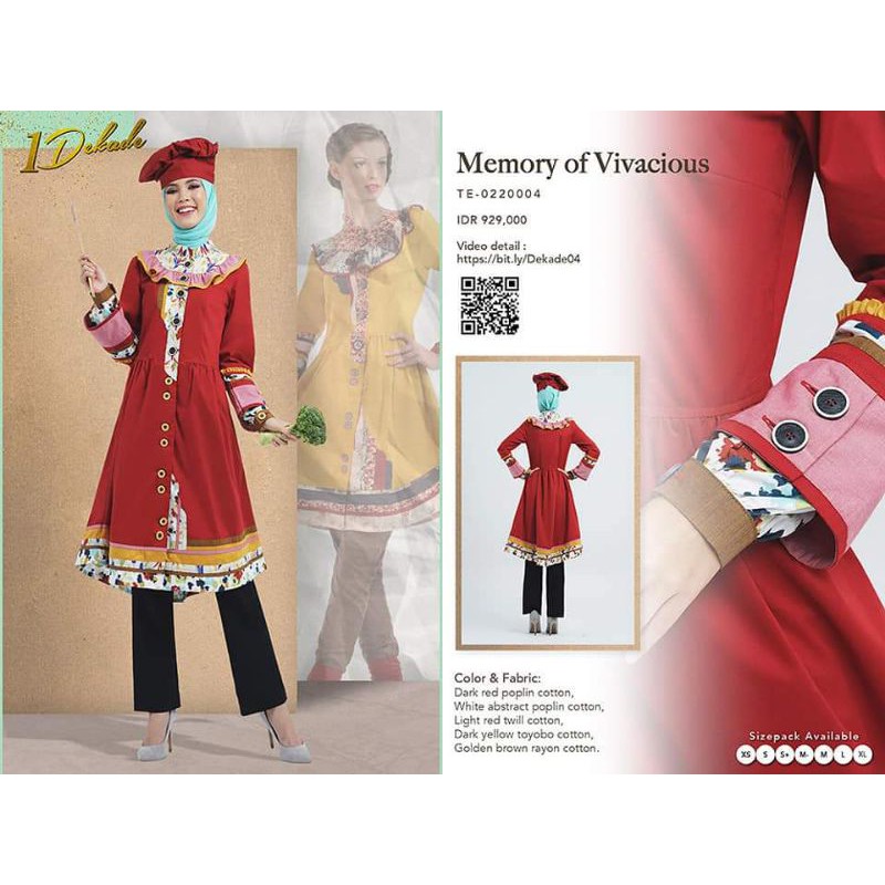 Short Dress Tuneeca 1 Dekade Memory Of Vivacious TE-0220004