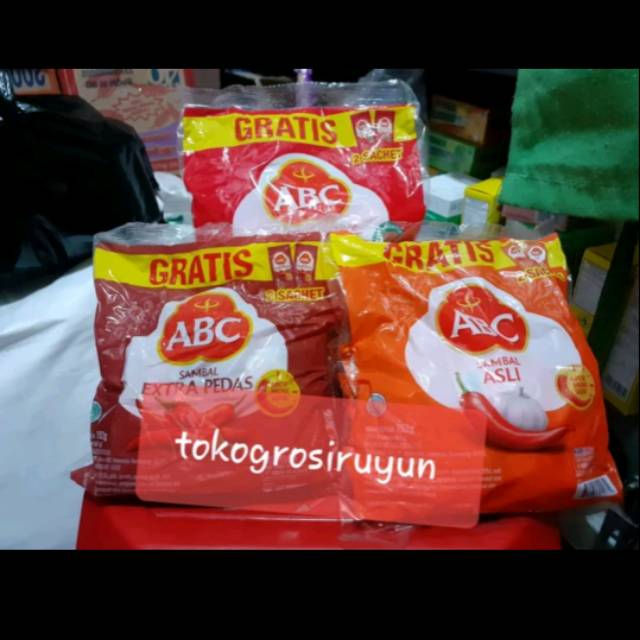 

SAOS SAMBAL STIK 8 GR X 21 ALL VARIAN TOKOGROSIRUYUN