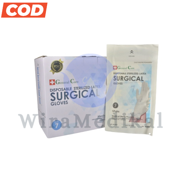 Sarung Tangan Steril Latex Surgical Gloves General Care