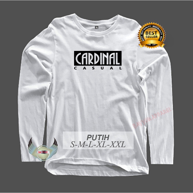 KAOS PRIA DISTRO TERBARU 2021 2022 TERLARIS TERMURAH / kaos Distro Premium/ kaos panjang cardinal ca