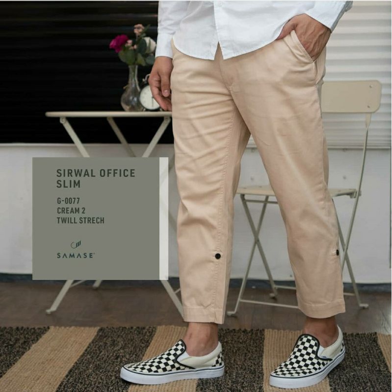 Sirwal Office Slim G-007 Samase