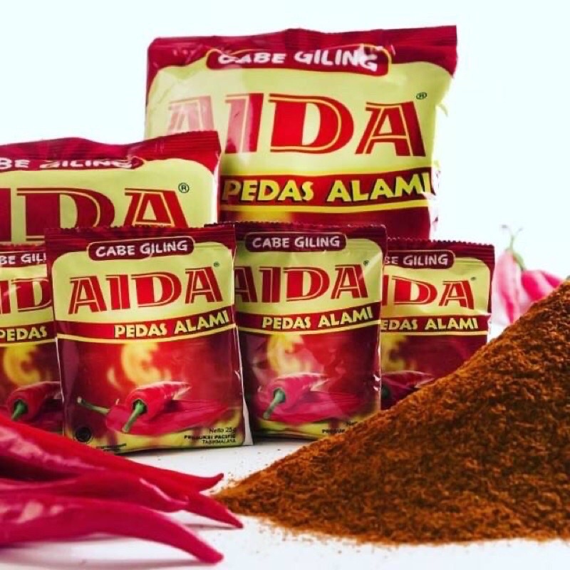 

CABE BUBUK AIDA Pedas Alami 25gr