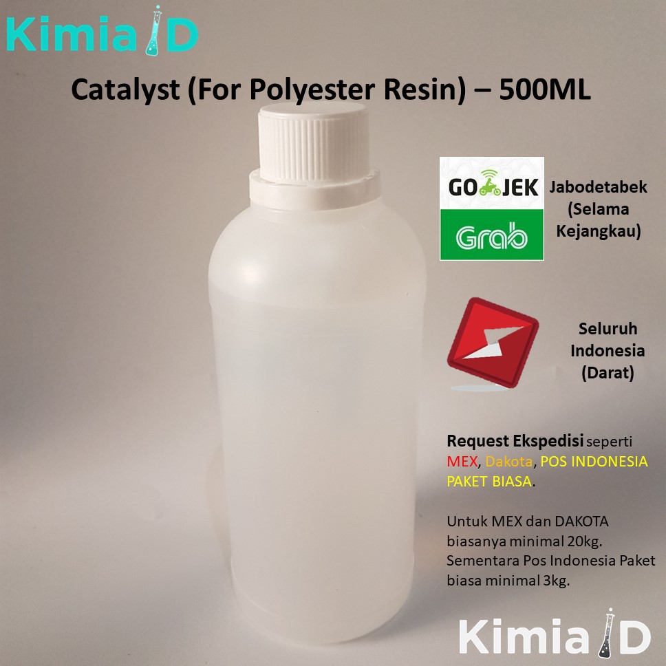 Catalyst - 500 Gram - Pengering Resin - Katalis Resin - Catalyst Resin - Katalis Resin Bening