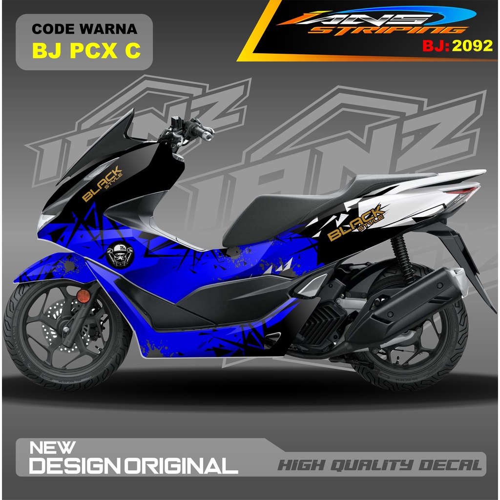 STICKER FULL BODY PCX 150 / DECAL STICKER MOTOR HONDA PCX 160 / STIKER FULL BODY PCX HIGH QUALITY / STIKER MOTOR