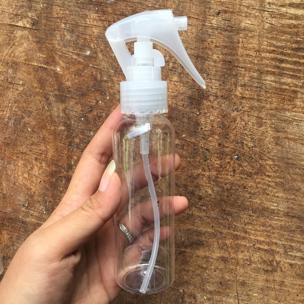 Botol Spray Trigger 100ml / Botol PET - Clear