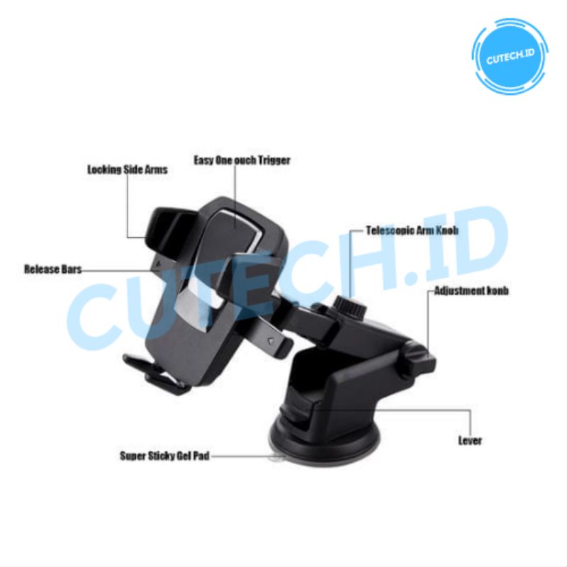 CAR HOLDER HP MOBIL 360 DEGREE ROTATION HD-09