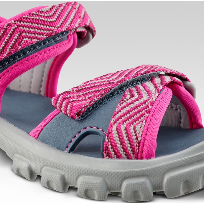 QUECHUA MH100 MID Sandal Anak Perempuan Ringan Dan Nyaman Untuk Hiking