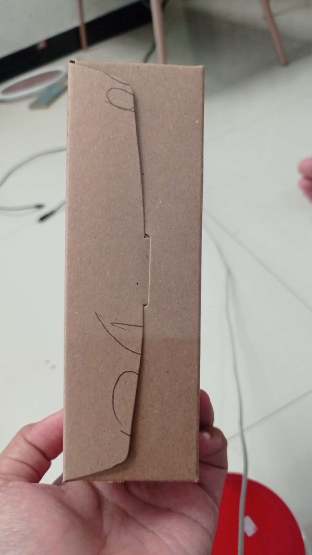 Dus Brownies/kue Kraft Laminasi Lubang Full Bukaan Depan  Uk. 16x11x5 Cm