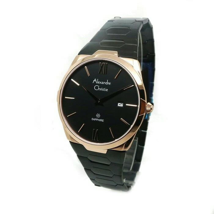 Jam tangan couple original Alexandre Christie AC-8542 LD-MDBBRBA