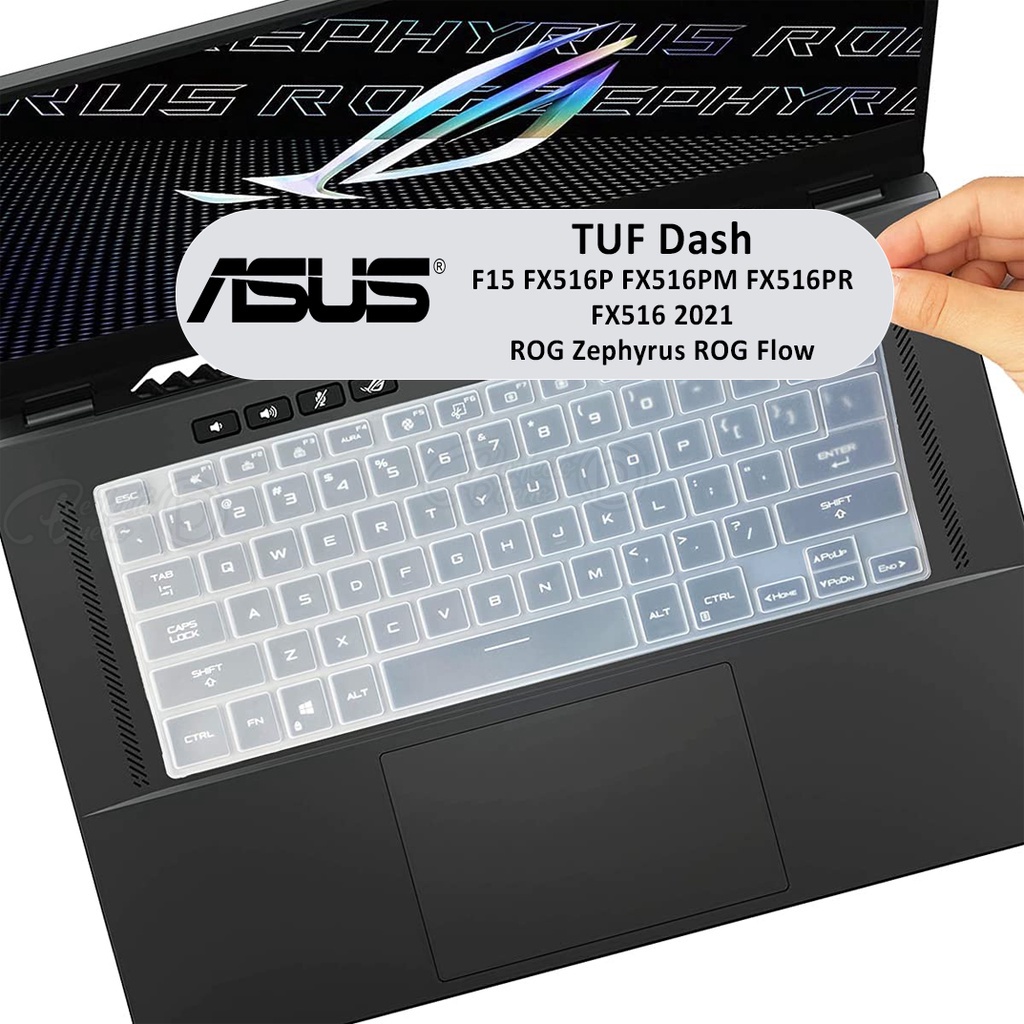 Pelindung Keyboard Bahan Silikon Untuk ASUS TUF Dash F15 FX516P FX516PM FX516PR FX 516 2021 ROG Zephyrus