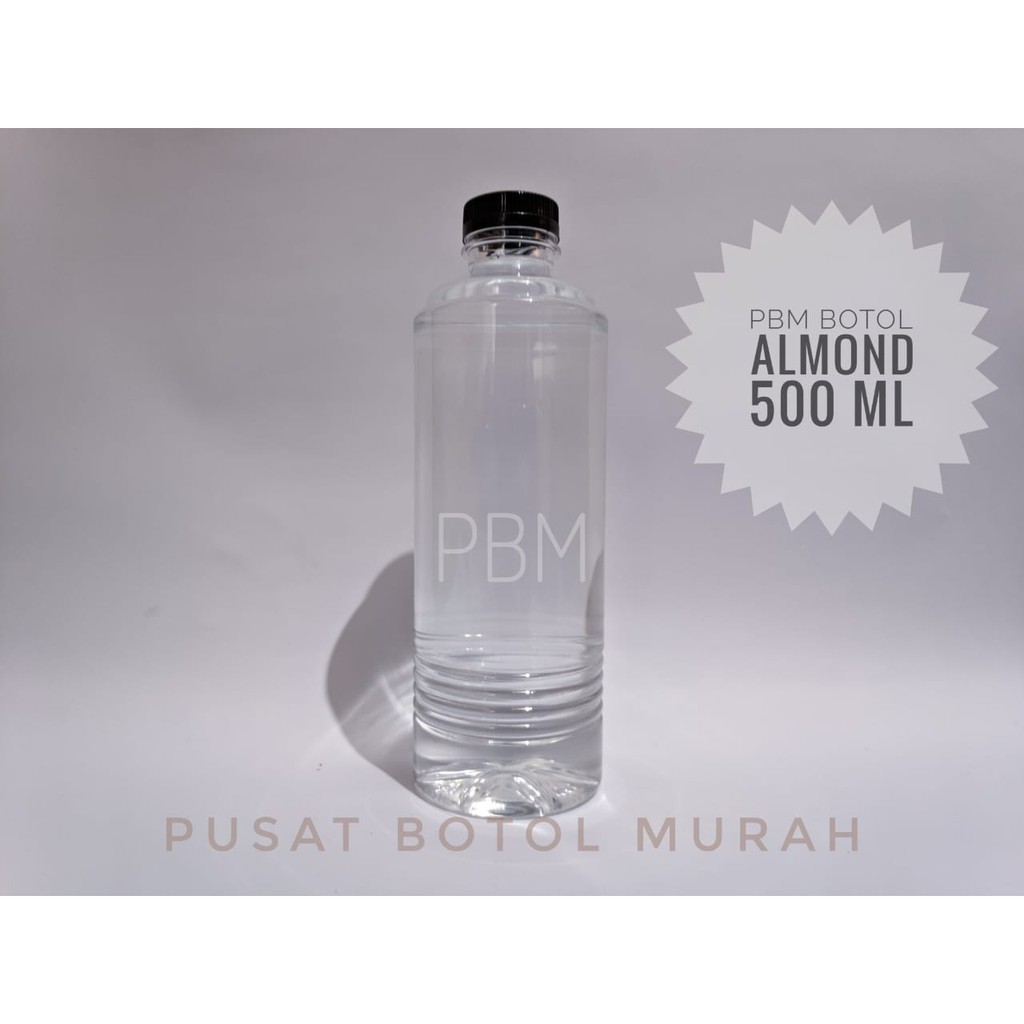  Botol  almond 500  ml  Hitam Botol  plastik 500  ml  botol  