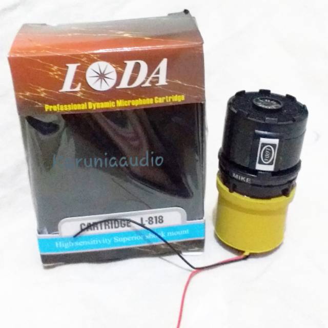 Spul Microphone Dynamic Cartridge L-818 Mikrofon