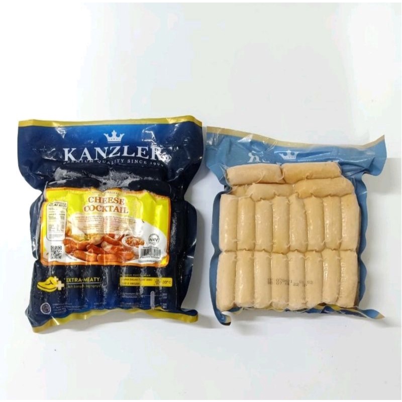 

KANZLER SOSIS CHESEE COCKTAIL 500GR