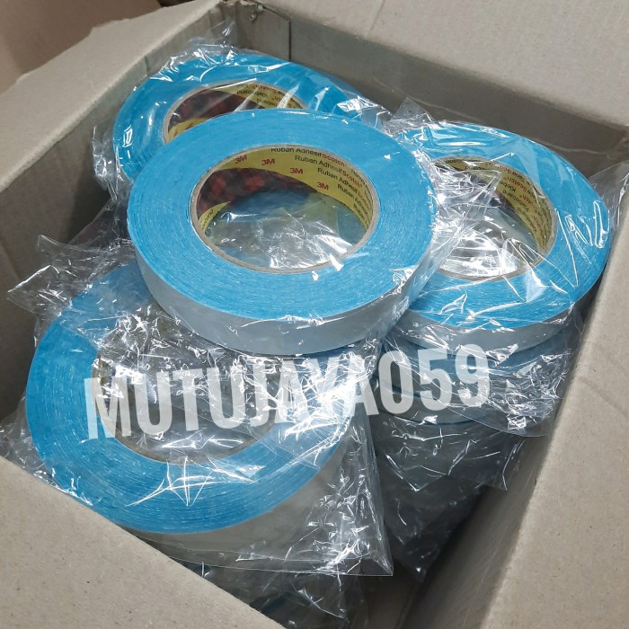 

Sale 3M 906B Double Tape Tisu Biru Uk 24Mm X 50Yard Bagus