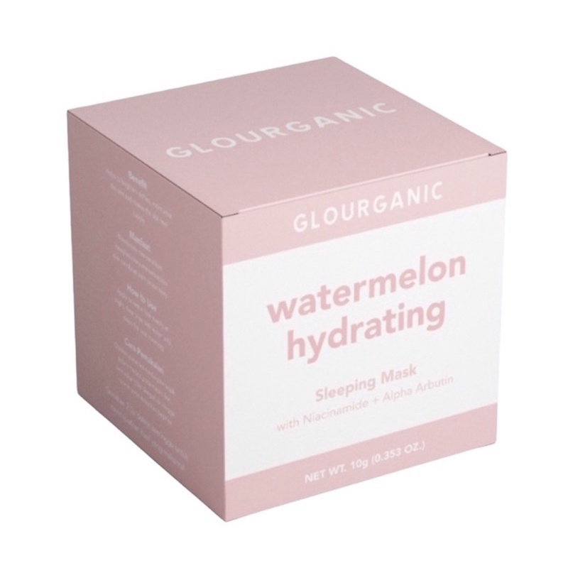 (READY STOCK ) GLOURGANIC TAMANU EXFOLIATING/ GLOURGANIC WATERMELON HYDRATING/ SLEEPING MASK GLOURGA
