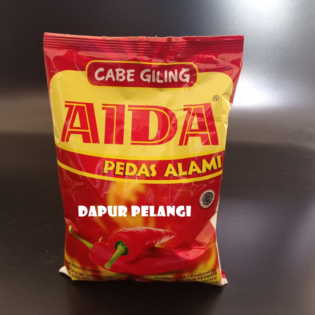 

Cabe Giling Aida / Bubuk Cabai Aida 250gam PEDAS ALAMI