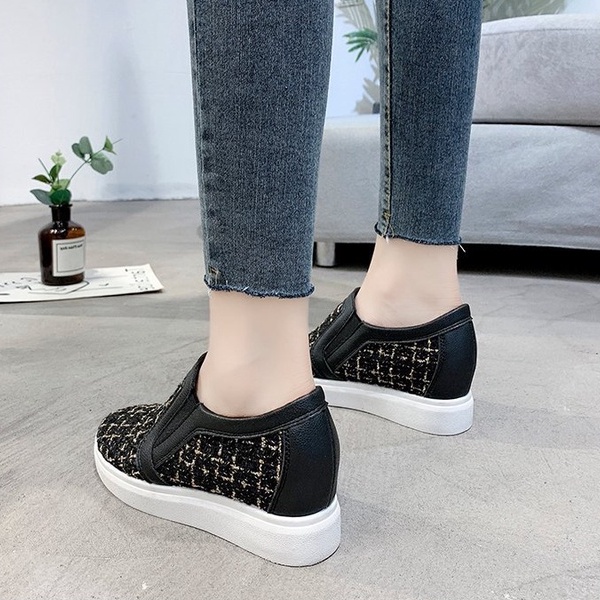 [ ORIGINAL IMPORT ] Sepatu Wedges Laofers Wanita Import Premium Quality SI 177