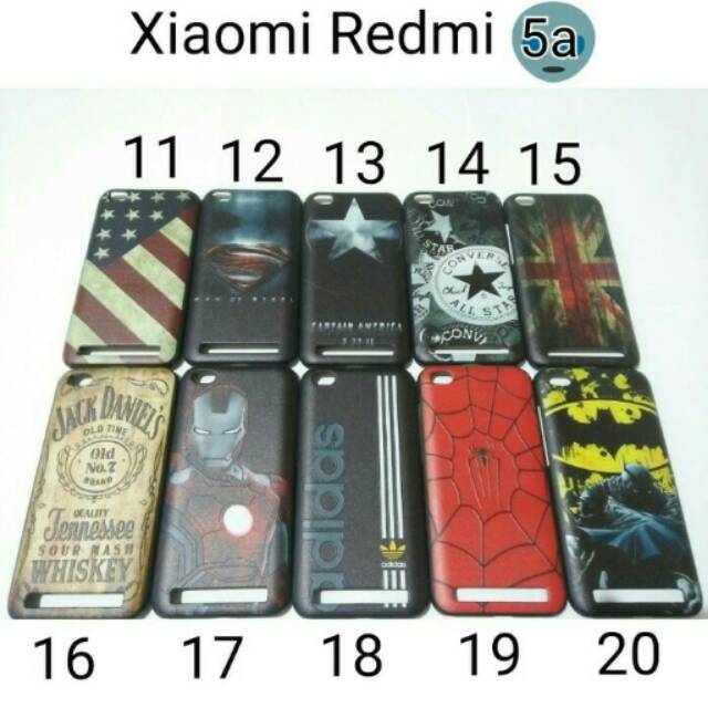 Hardcase Karakter For Redmi 5a/ Backhard Case Redmi 5A