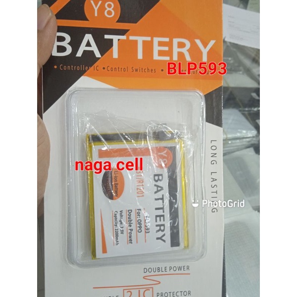 baterai batre battery Oppo Neo 5 R1201 Oppo A31 BLP593 DOUBLE POWER