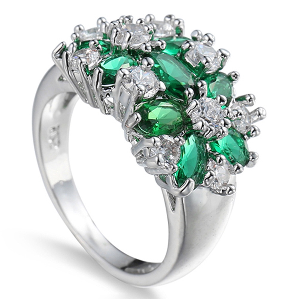 Hu Hu Hu Hu Hu Alat Bantu Pasang Kacamata♡ Cincin Lapis Sterling Silver 925 Dengan Berlian Imitasi Untuk Wanita