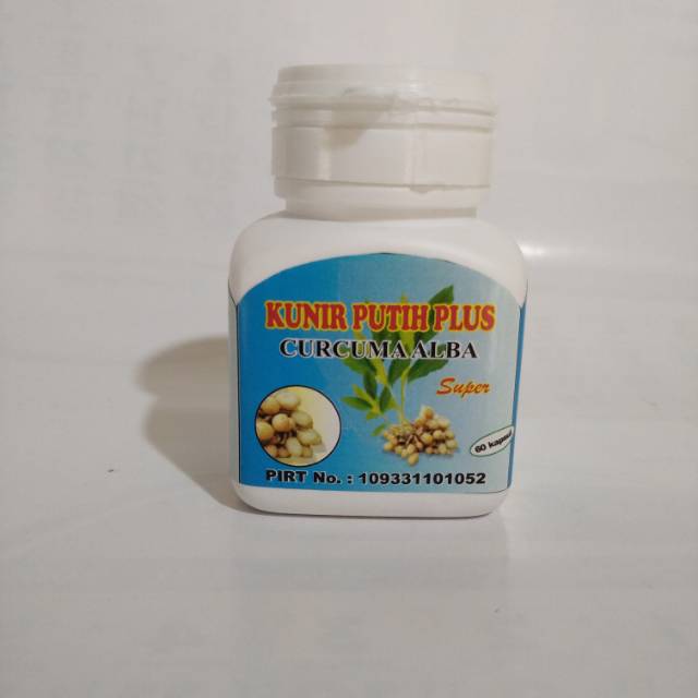 Kapsul Kunir putih plus