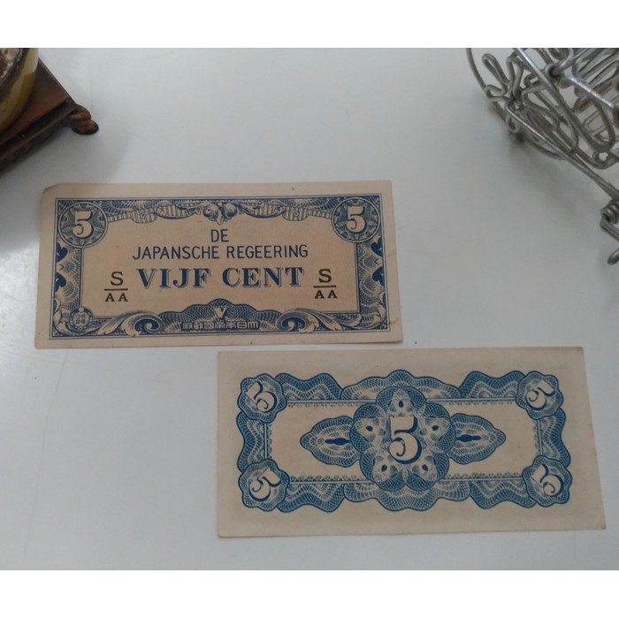 Uang Kuno Jepang 5 cent