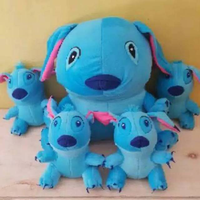 Boneka stitch beranak 4.