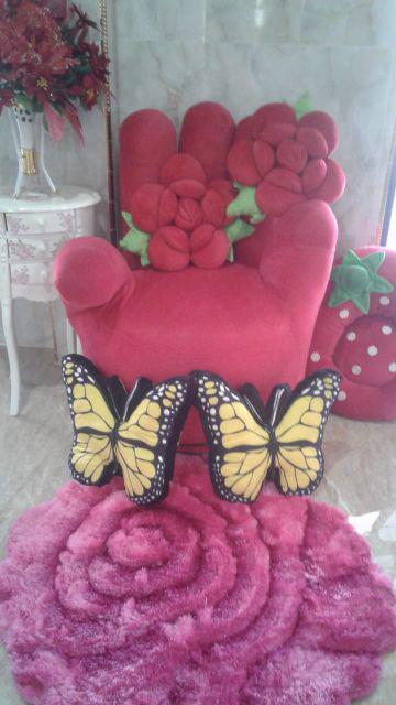 Grosir Bantal Bunga Mawar Murah