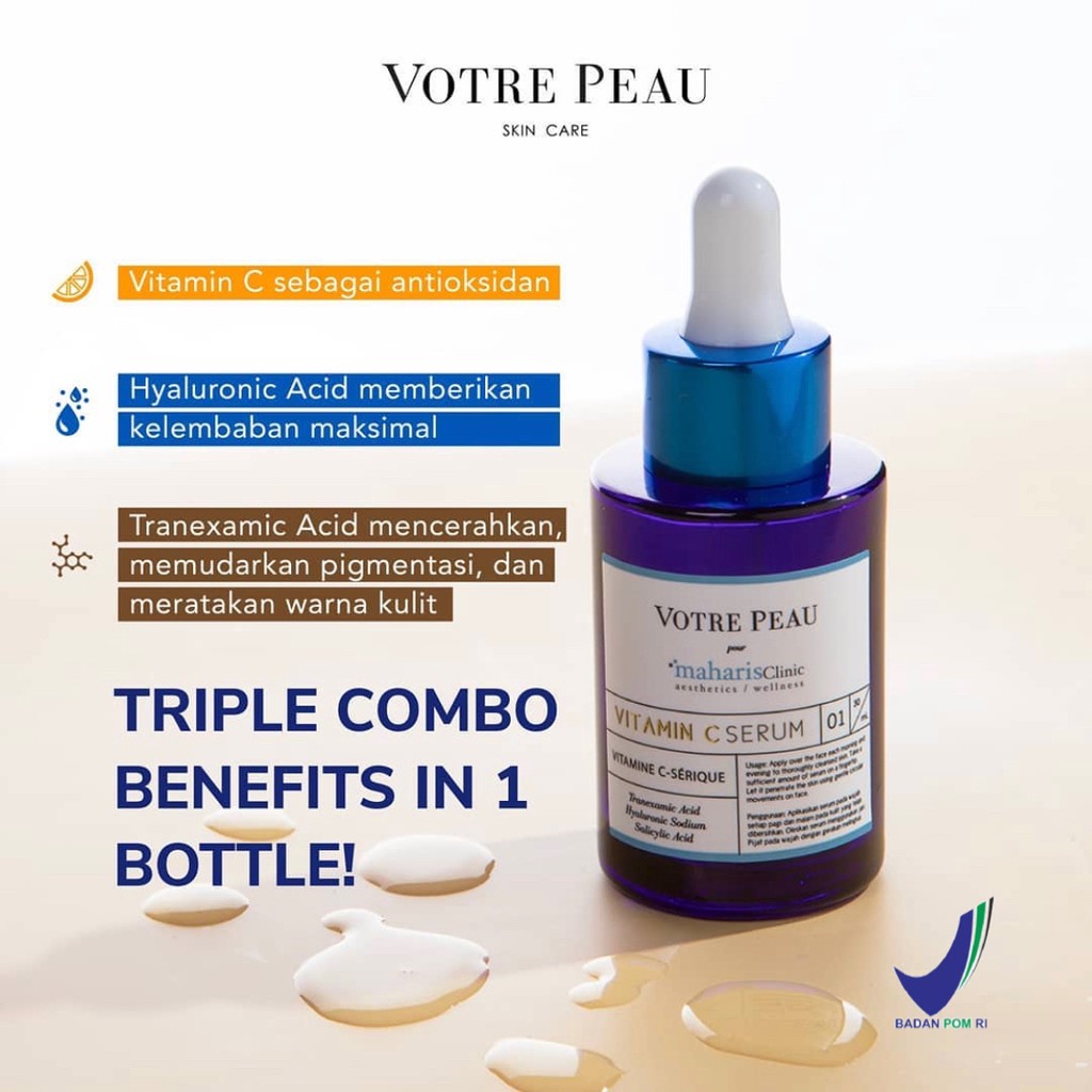VOTRE PEAU Vitamin C Serum Pour Maharis Clinic 30ml