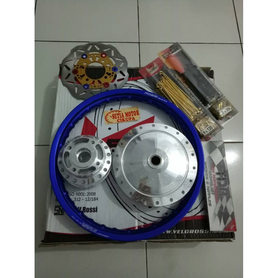 velg ring 14 vario, vario 125 / 150 set tromol disc jari jari