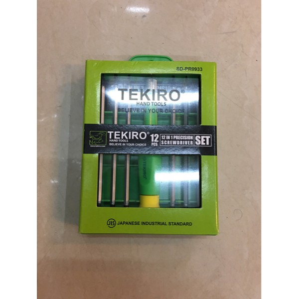 (TEKIRO) Obeng Set 12 in 1