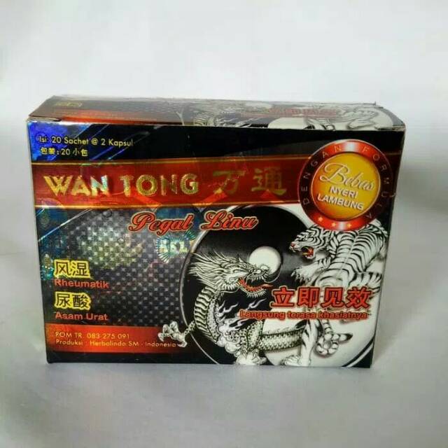 

WANTONG ORIGINAL KEMASAN HITAM WAN TONG ori