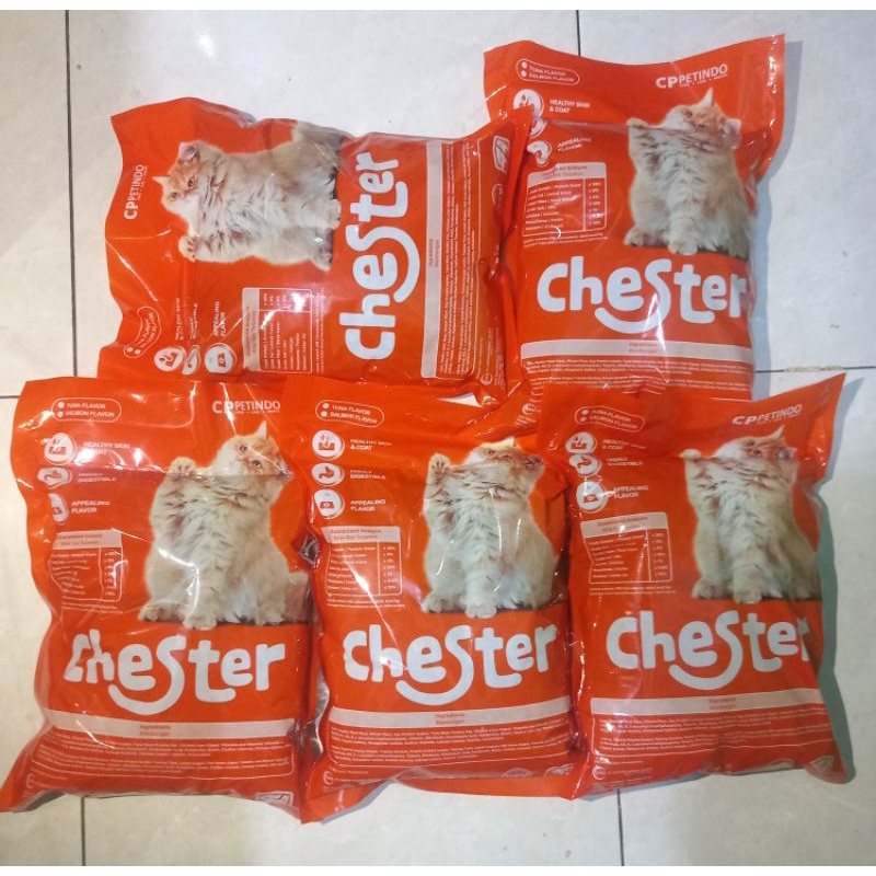 CHESTER makanan kucing 1Kg