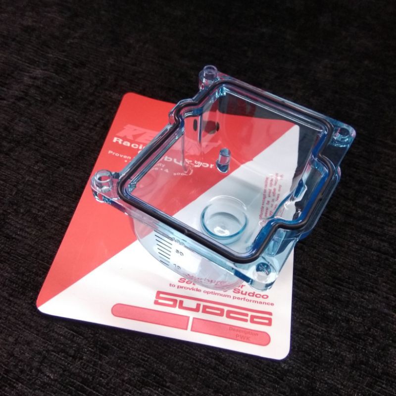 Mangkok karbu big transparan smoke blue keihin pwk sudco 33 keatas