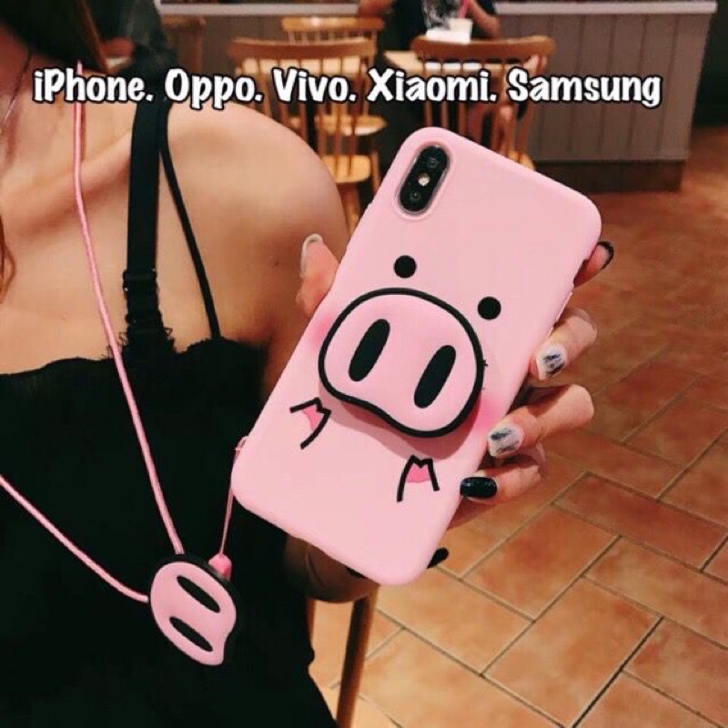 PIG CASE SAMSUNG J2 J4 J5 J6 J7 prime J3 J5 J7 J6  J8