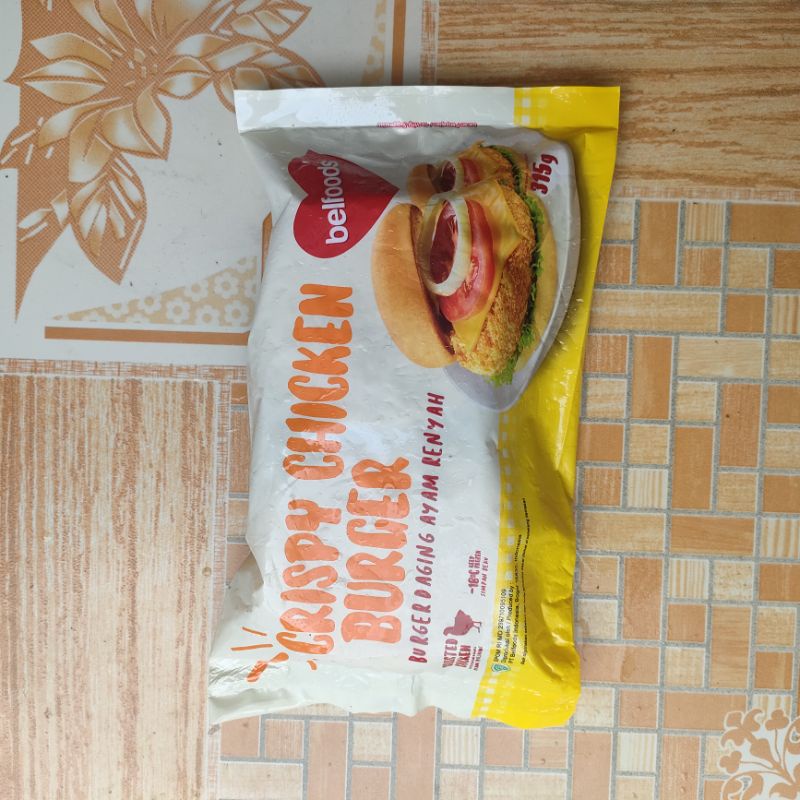 

Crispy Chicken Burger Belfoods 315Gr