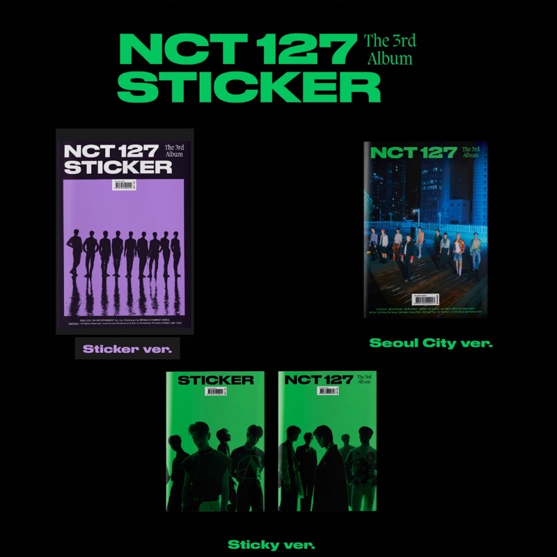 [READY STOCK] NCT 127 - STICKER SEALED + Poster (with Tube)