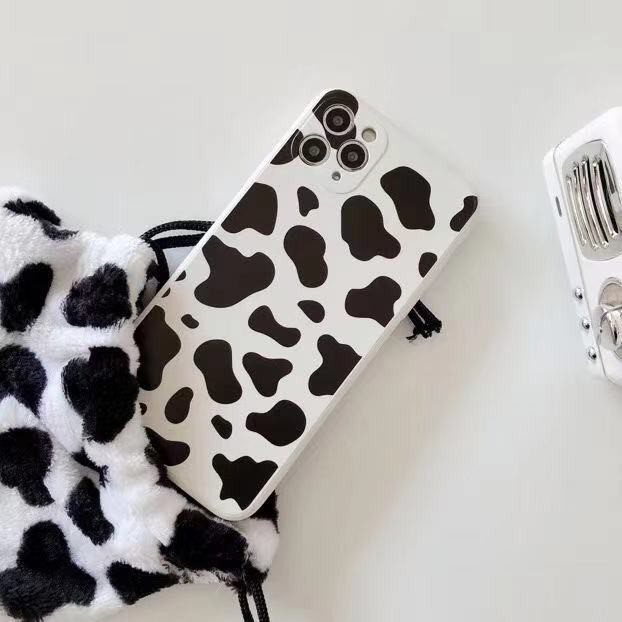 Casing Soft Case Oppo A53 2020 A54 A33 A32 Reno 5 5F A15 A15S A11 A11K A94 F19pro Reno 4 4F 4 LITE A31 A5 A9 2020 A5S A7 A3S A12 Reno2F A37 F9 F9pro F11 A92 A52 A72 A91 Reno3 Fashion Zebra Cow Pattern Silicon Full Cover-4