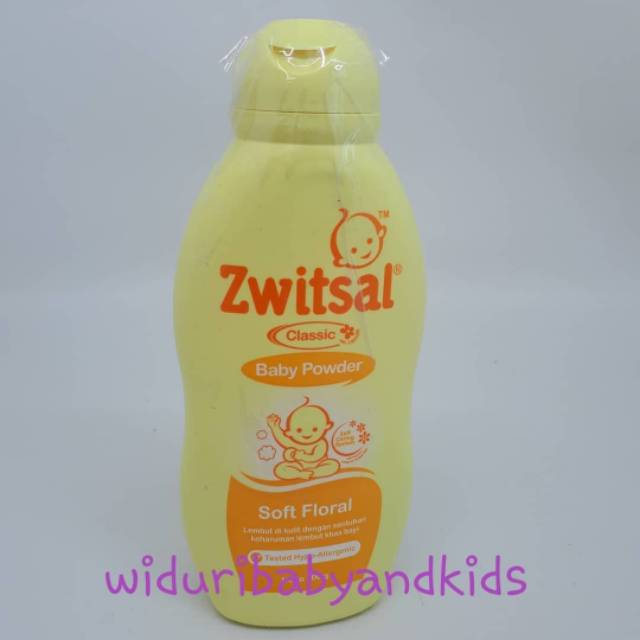 BEDAK TABUR BAYI MERK ZWITSAL CLASSIC BABY POWDER ISI 100 gr