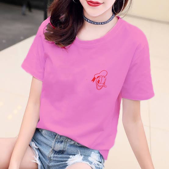 YOURSTYLE1119 - KAOS DONALD BAJU KAOS WANITA DISTRO UNISEX OVERSIZE JUMBO KEKINIAN TERLARIS