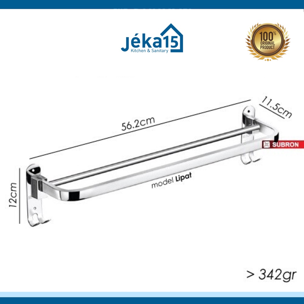 RAK HANDUK | GANTUNGAN HANDUK STAINLESS STEEL