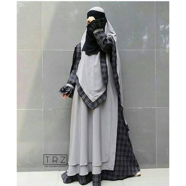 TRZ muse gray ori by TRZ/gamis trz.her